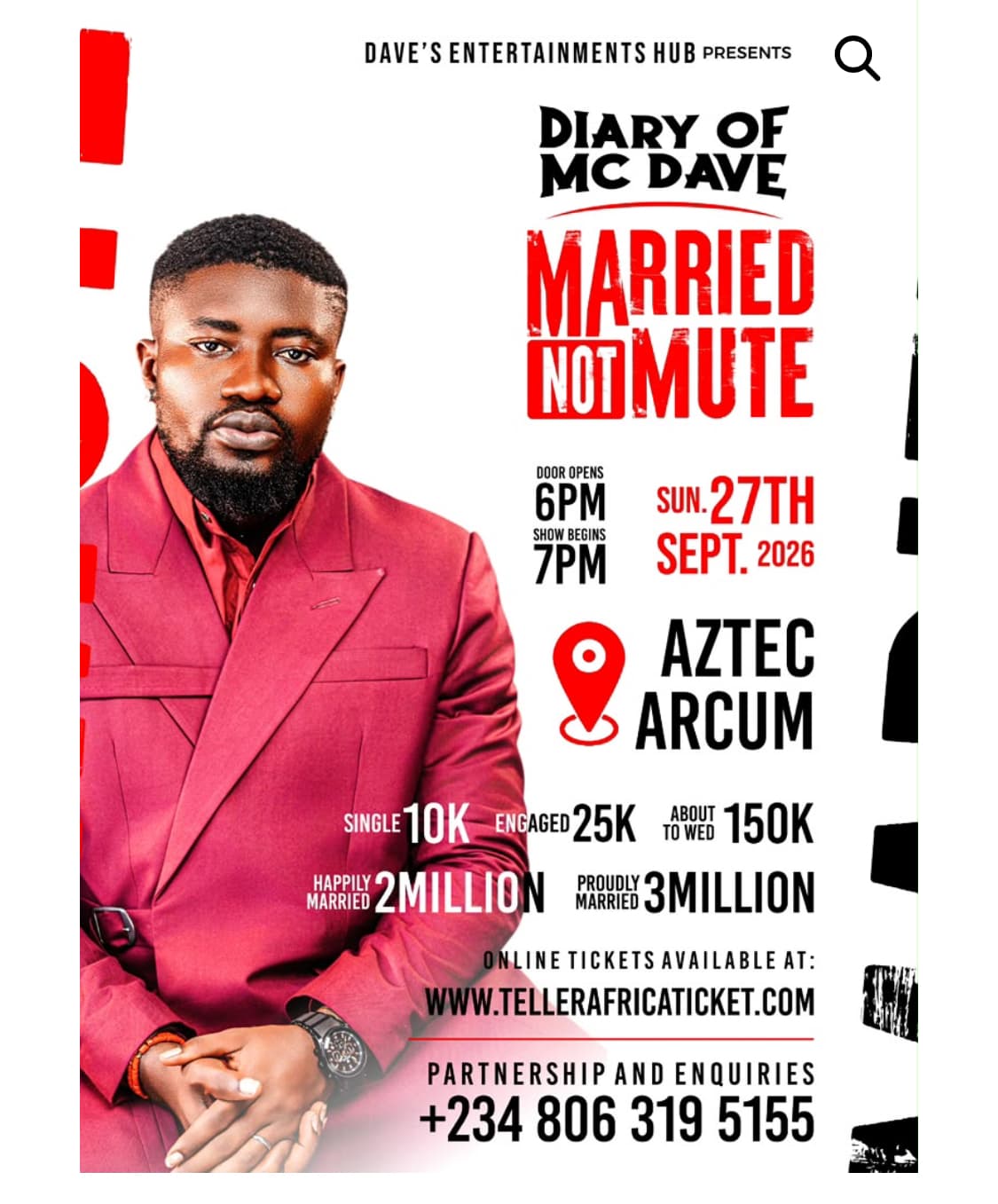 DAIRY OF MC DAVE – MARRIED NOT MUTE