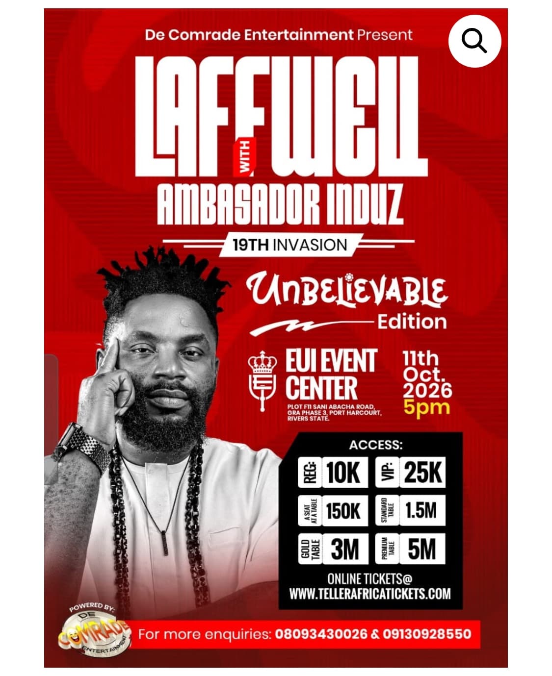 Laffwill with Ambassador Induz (19th Invasion - Unbelievable Edition)